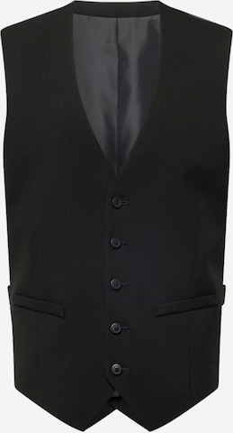 BURTON MENSWEAR LONDON Suit Vest in Black: front