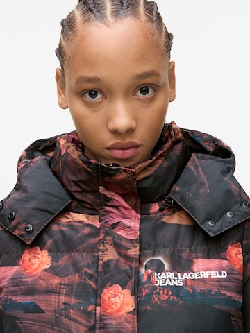 KARL LAGERFELD JEANSZimska jakna - crna boja