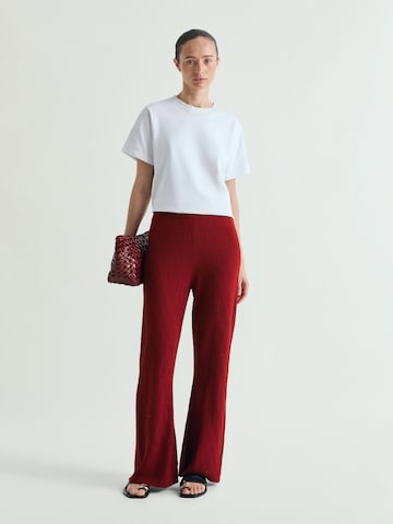 Scalpers Разкроени Панталон ' ' в червено