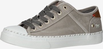 Sneaker bassa di MUSTANG in grigio: frontale