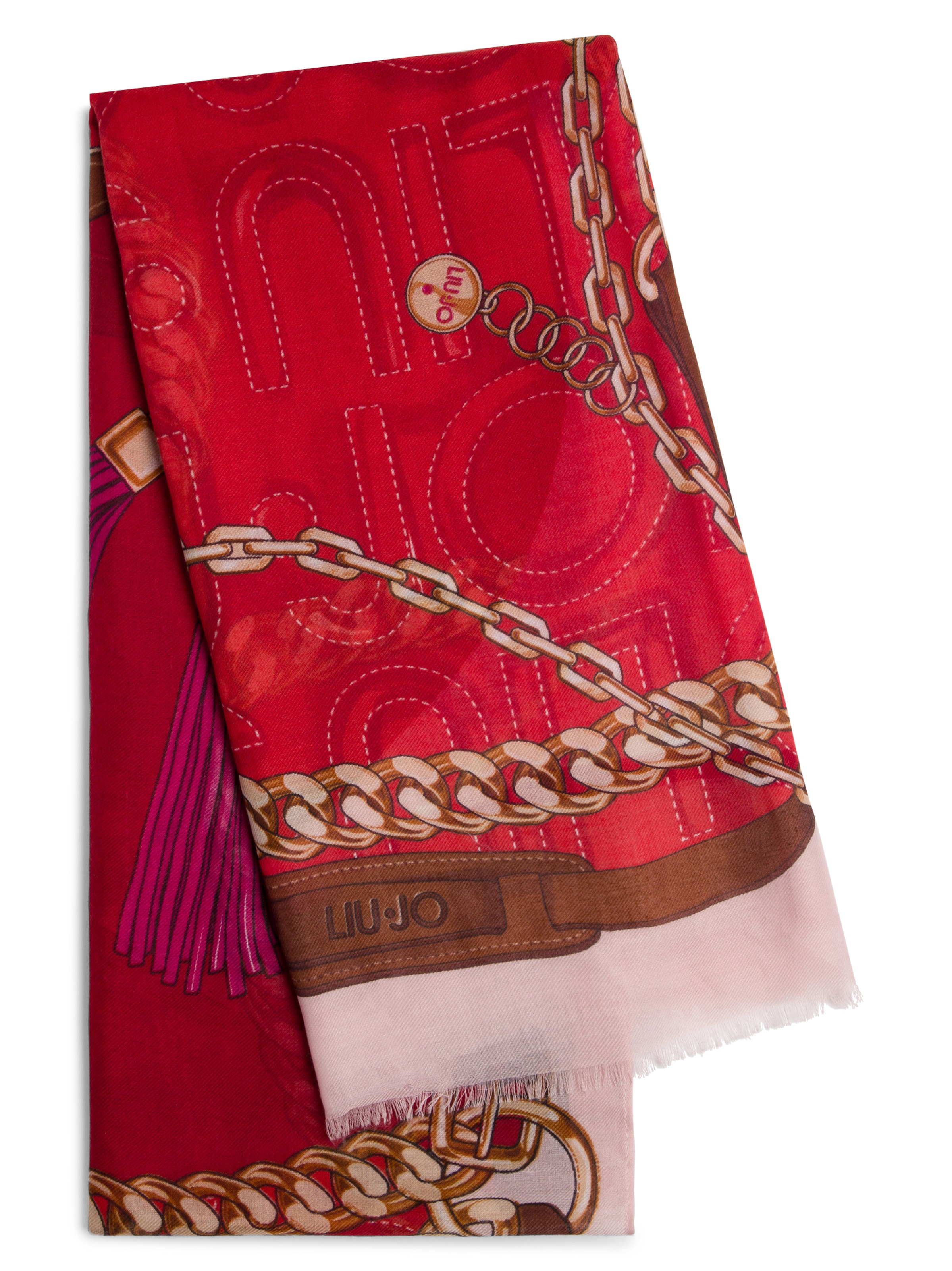 Liu Jo Платок в Красный: спереди