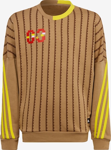ADIDAS SPORTSWEAR Athletic Sweatshirt 'LEGO®' in Brown: front