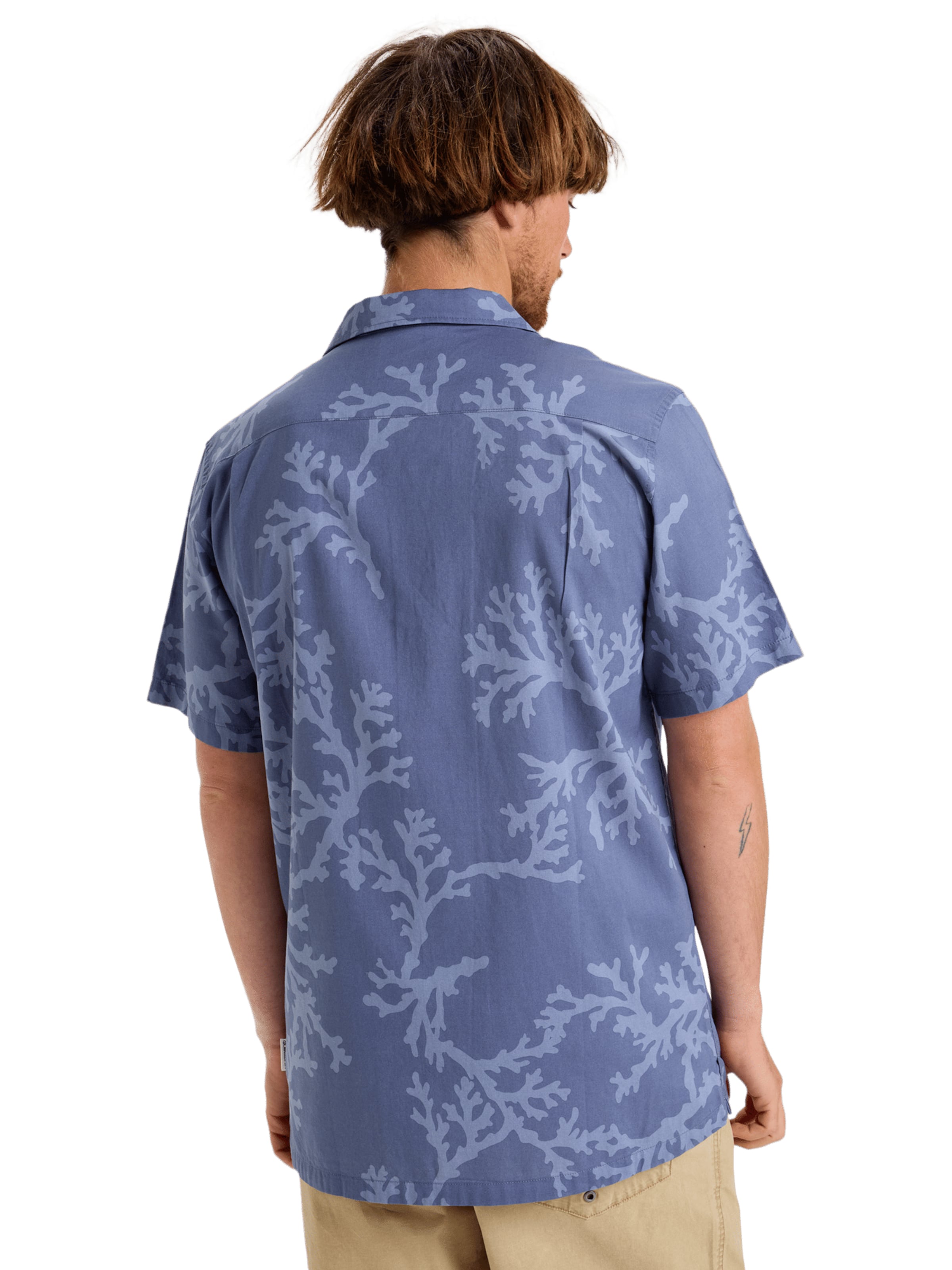 Coupe regular Chemise 'Beach Club' QUIKSILVER en bleu