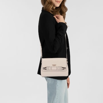 Sac à bandoulière 'Gregoria' GUESS en blanc : devant