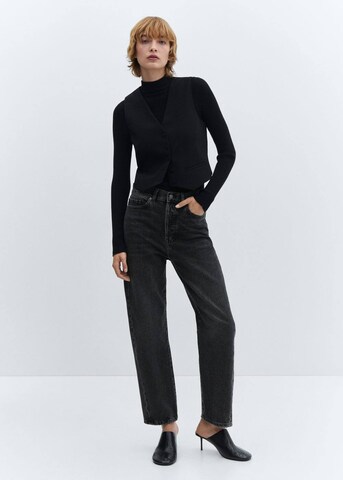 MANGO Regular Jeans 'Nicola' in Schwarz