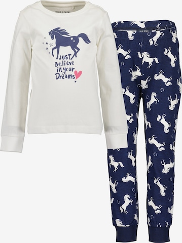 BLUE SEVEN Pajamas in Blue: front