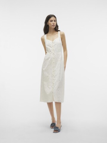 VERO MODA Kleid 'KIMBER' in Weiß