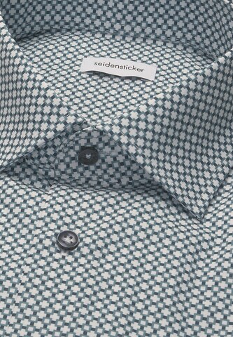 SEIDENSTICKER Regular fit Overhemd in Groen