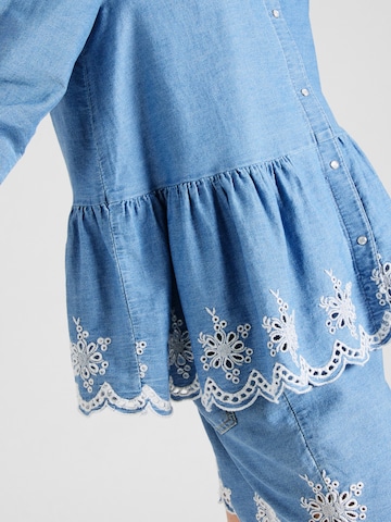 ONLY Bluse 'ONLCANBERRA' in Blau