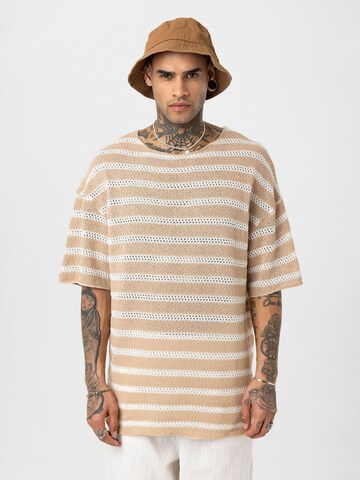 Dandalo - Camisa em bege: frente