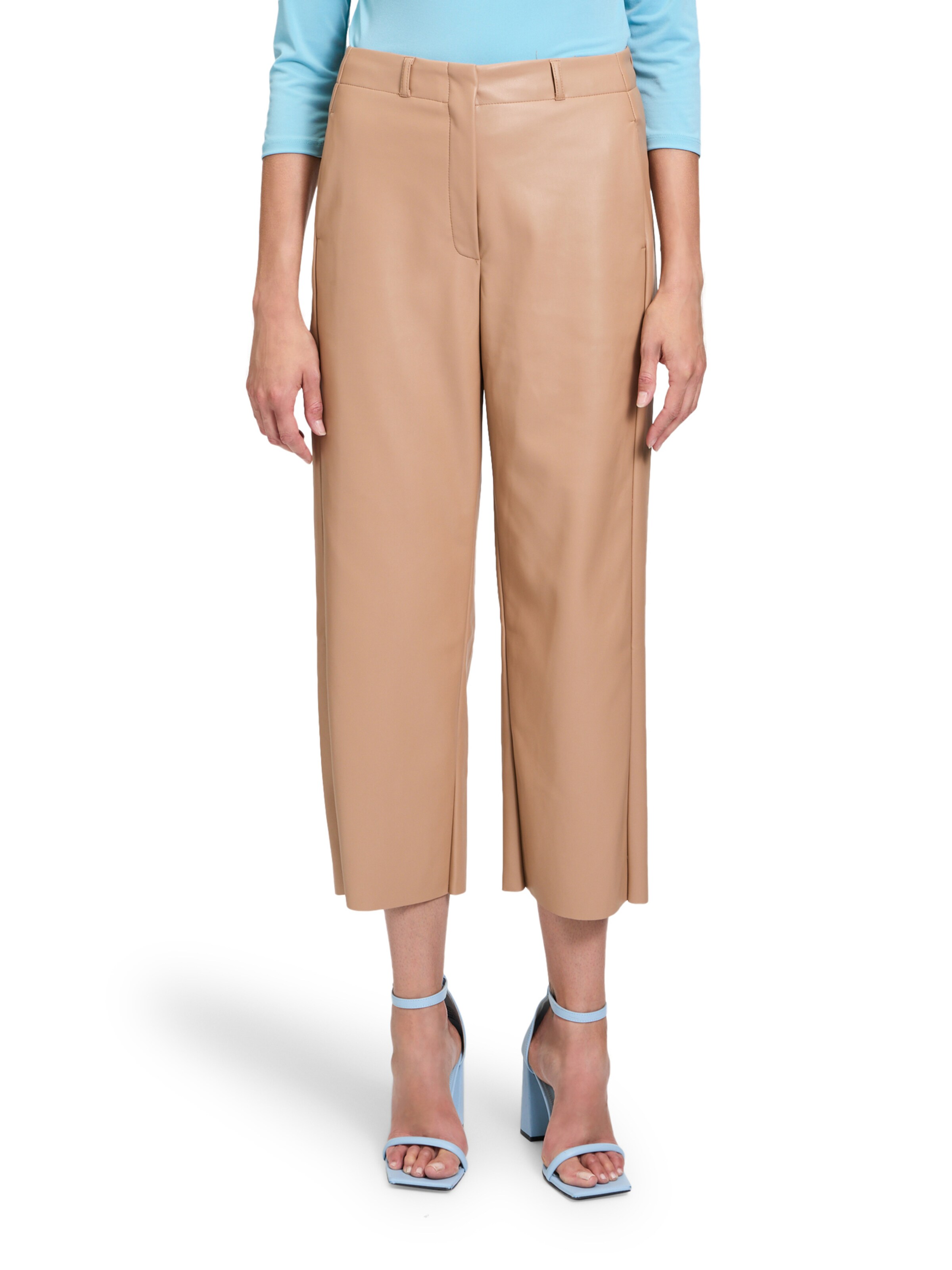 Loosefit Pantaloni di Betty & Co in marrone: frontale