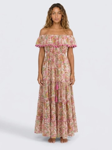 Abito 'Robe Longue Karina' di Miss June in rosa