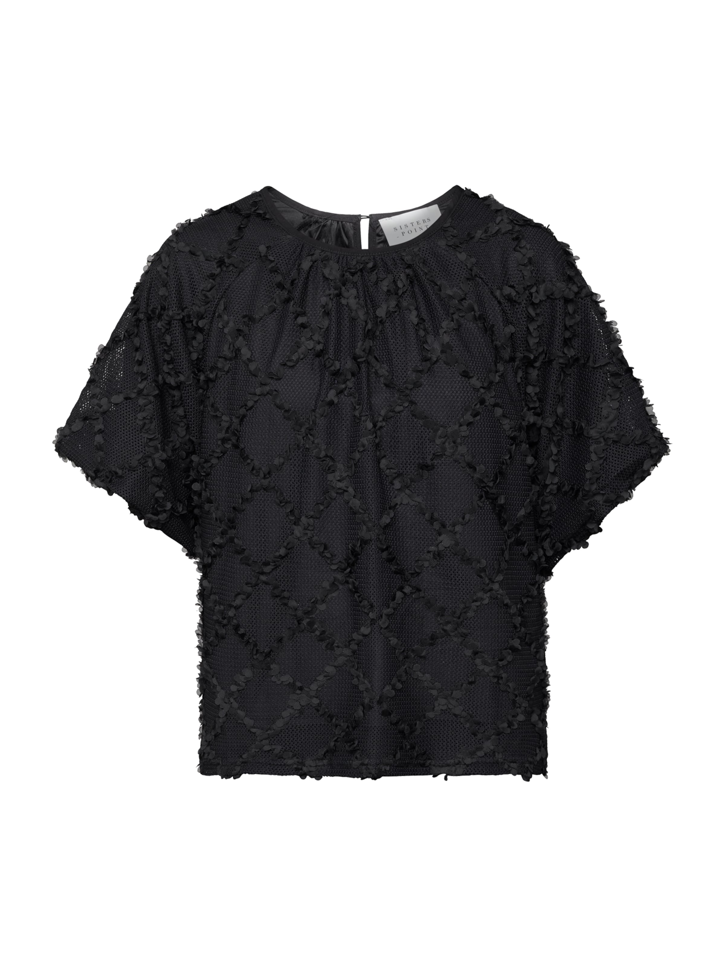 SISTERS POINT Koszulka 'VAI' w kolorze czarny: przód