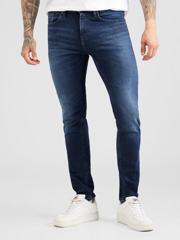 Tommy Jeans Slimfit Τζιν 'AUSTIN' σε μπλε: μπροστά