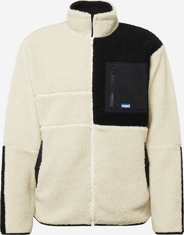 Mavi Fleece Jacket in Beige: front