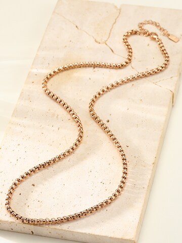 Hey Happiness Ketting 'Thick Box' in Goud