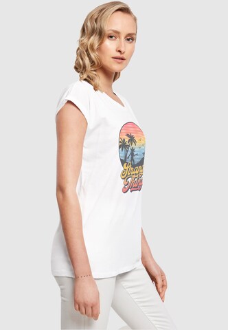 T-shirt 'Stranger Things - LA' ABSOLUTE CULT en blanc