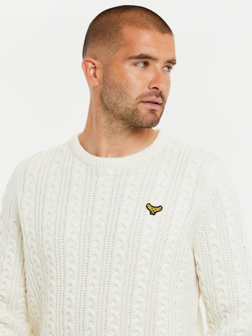 Threadbare - Jersey 'Ely' en blanco