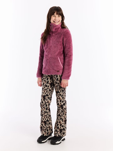 PROTEST Fleece jas 'Riri JR' in Roze