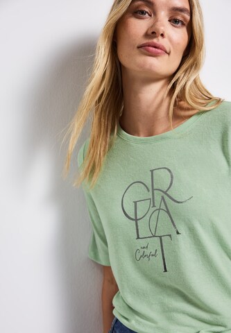 STREET ONE Shirt in Green