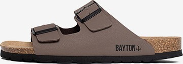 Bayton Mules 'Atlas' in Brown: front