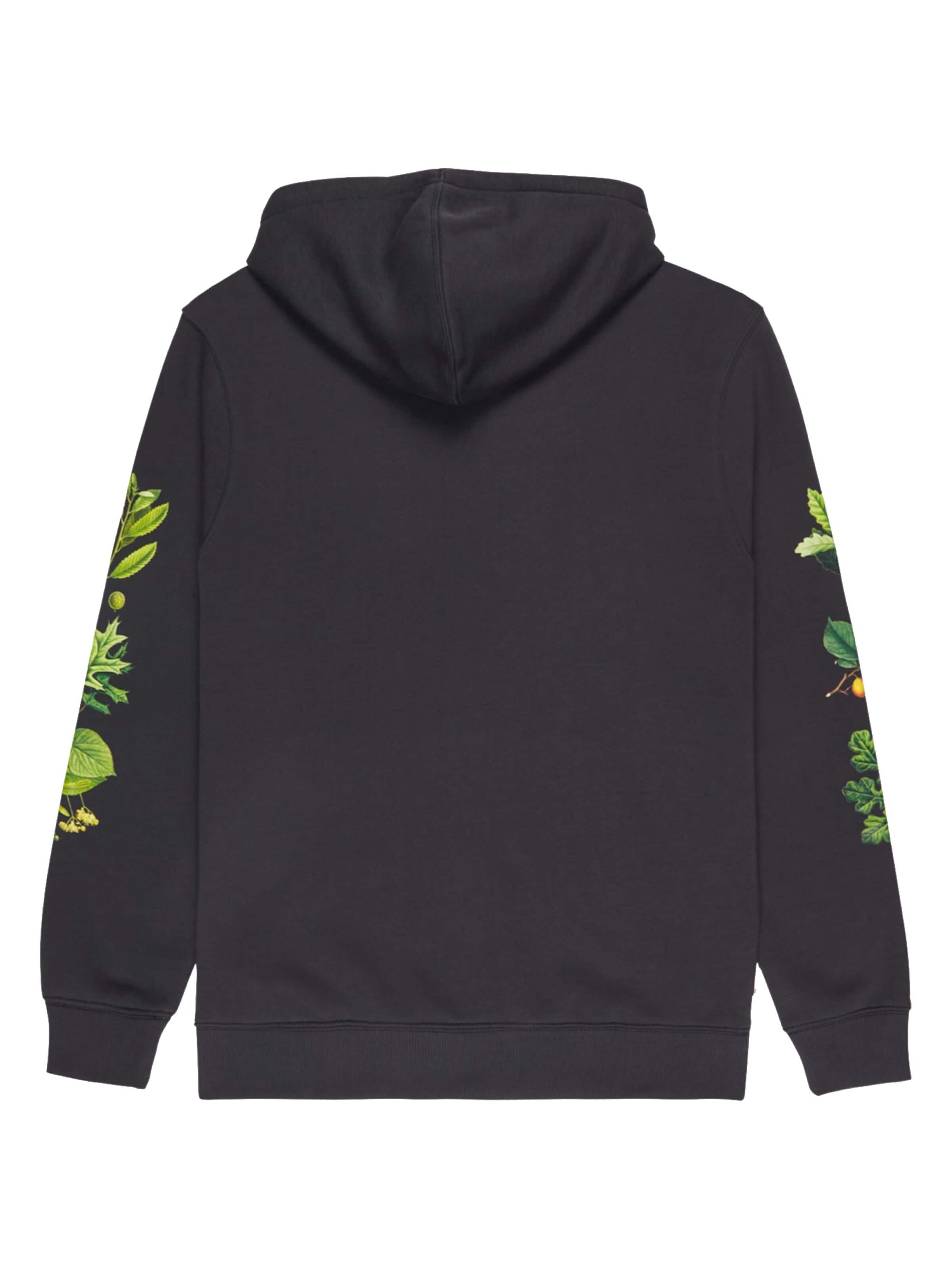 ELEMENT Sweatshirt 'Bigfoot Trees Po' in Zwart