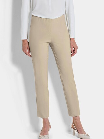 Coupe slim Pantalon Goldner en beige : devant