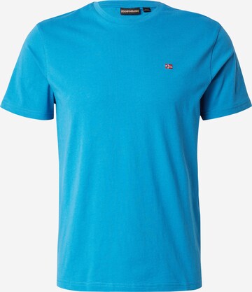 NAPAPIJRI Tričko 'SALIS' - Modrá: predná strana