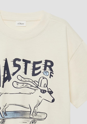 T-Shirt s.Oliver en beige