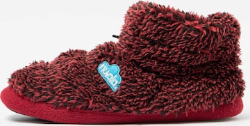 Nuvola. - Zapatillas de casa 'Boot Home Cloud Polar' en rojo: frente