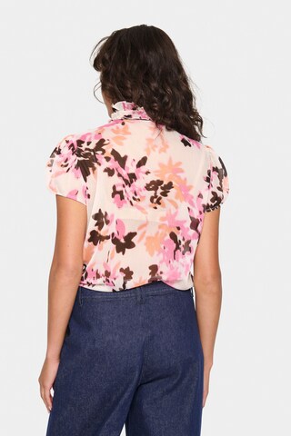 SAINT TROPEZ Bluse 'Lilja' in Pink