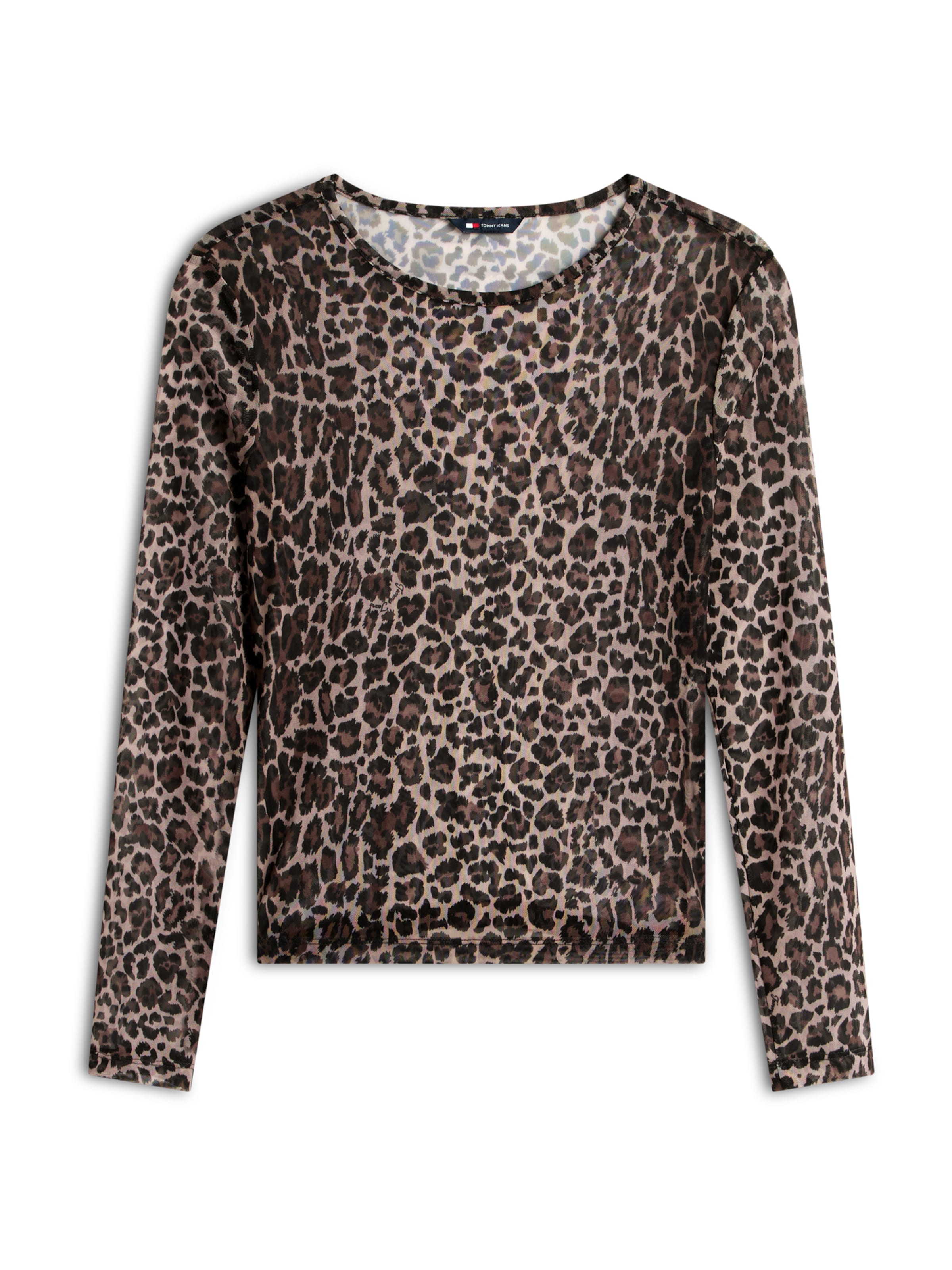 ruda Tommy Jeans Marškinėliai: priekis