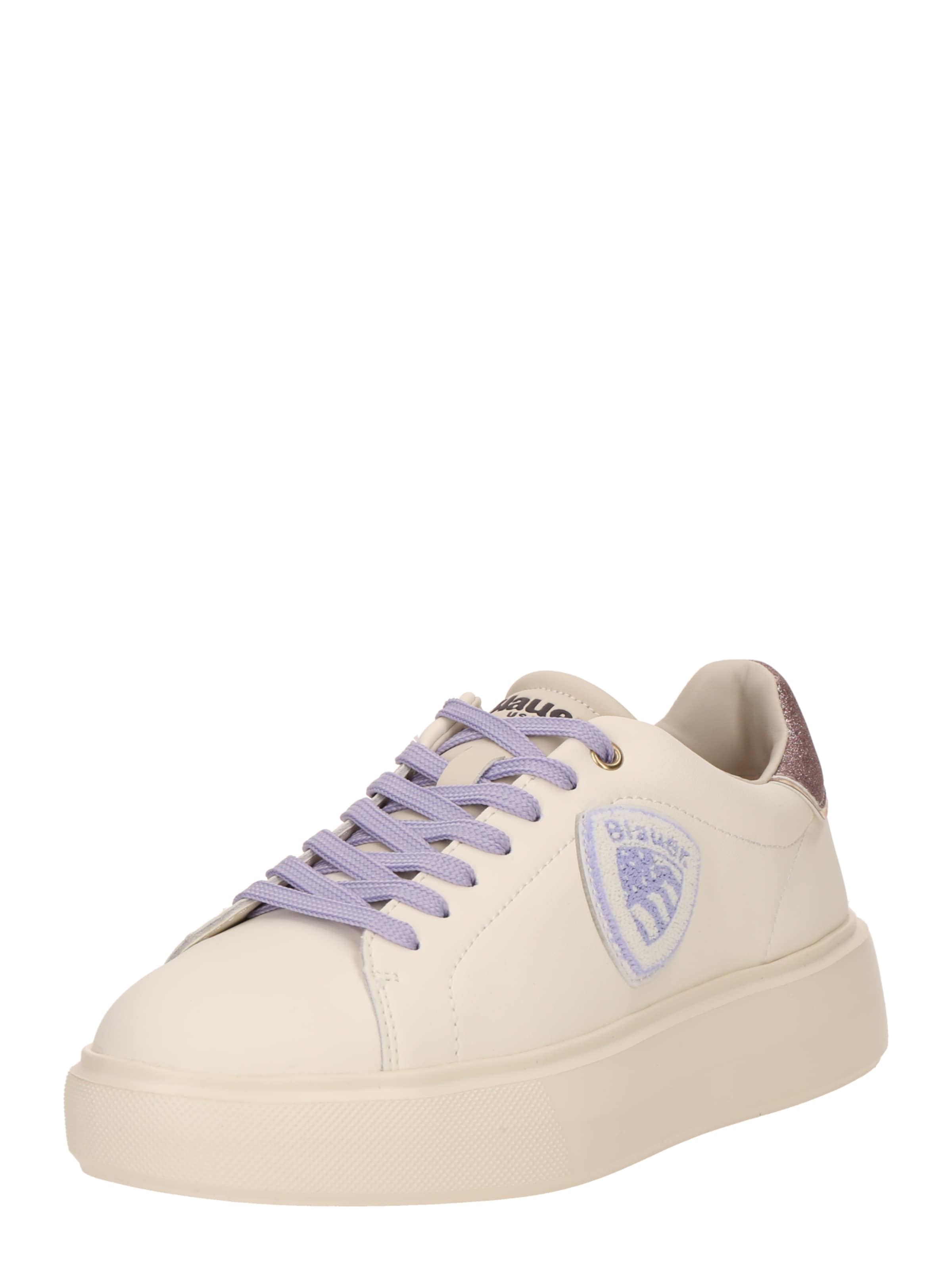 Blauer.USA Platform trainers in Beige: front
