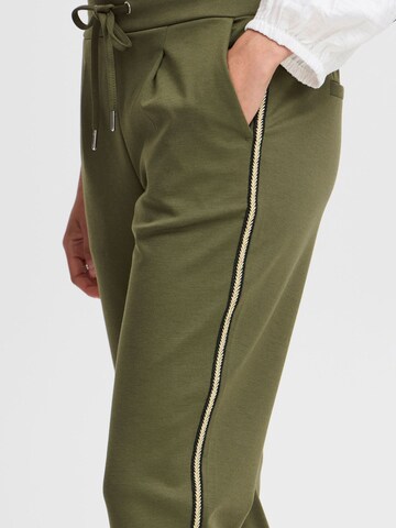 b.young Tapered Chino trousers in Green