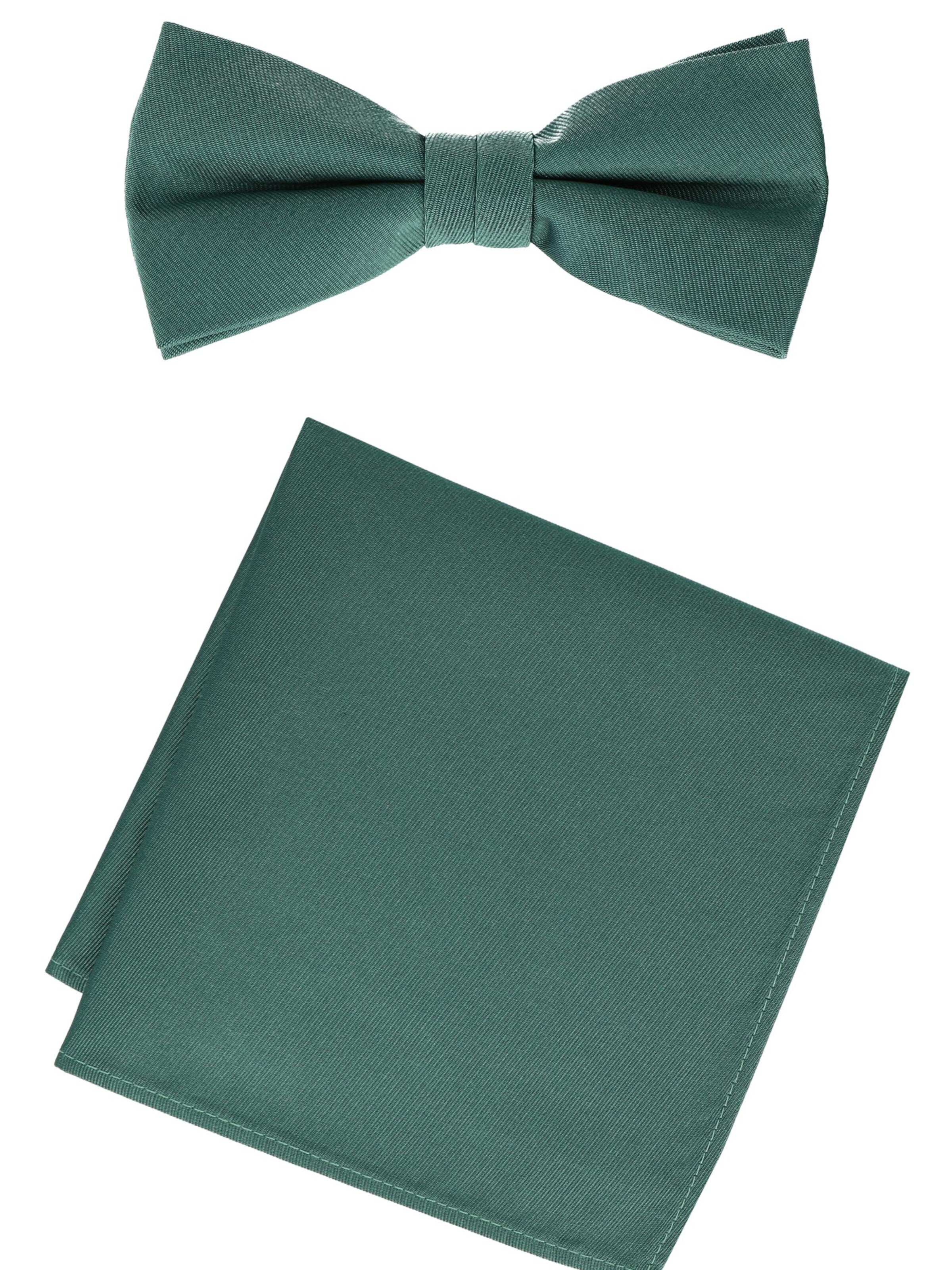 WILLEN Bow Tie 'Set: Uni' in Green: front