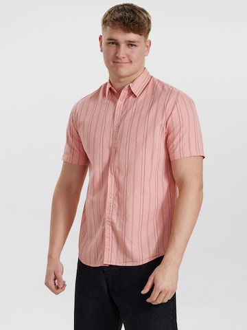 Dxnmxrk Shirt 'DXChe' in Orange: Vorderseite