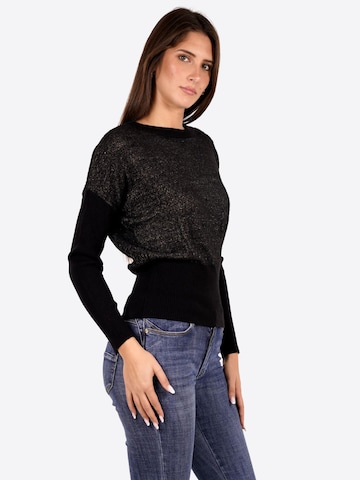 Pull-over 'Maglia' Yes Zee en noir