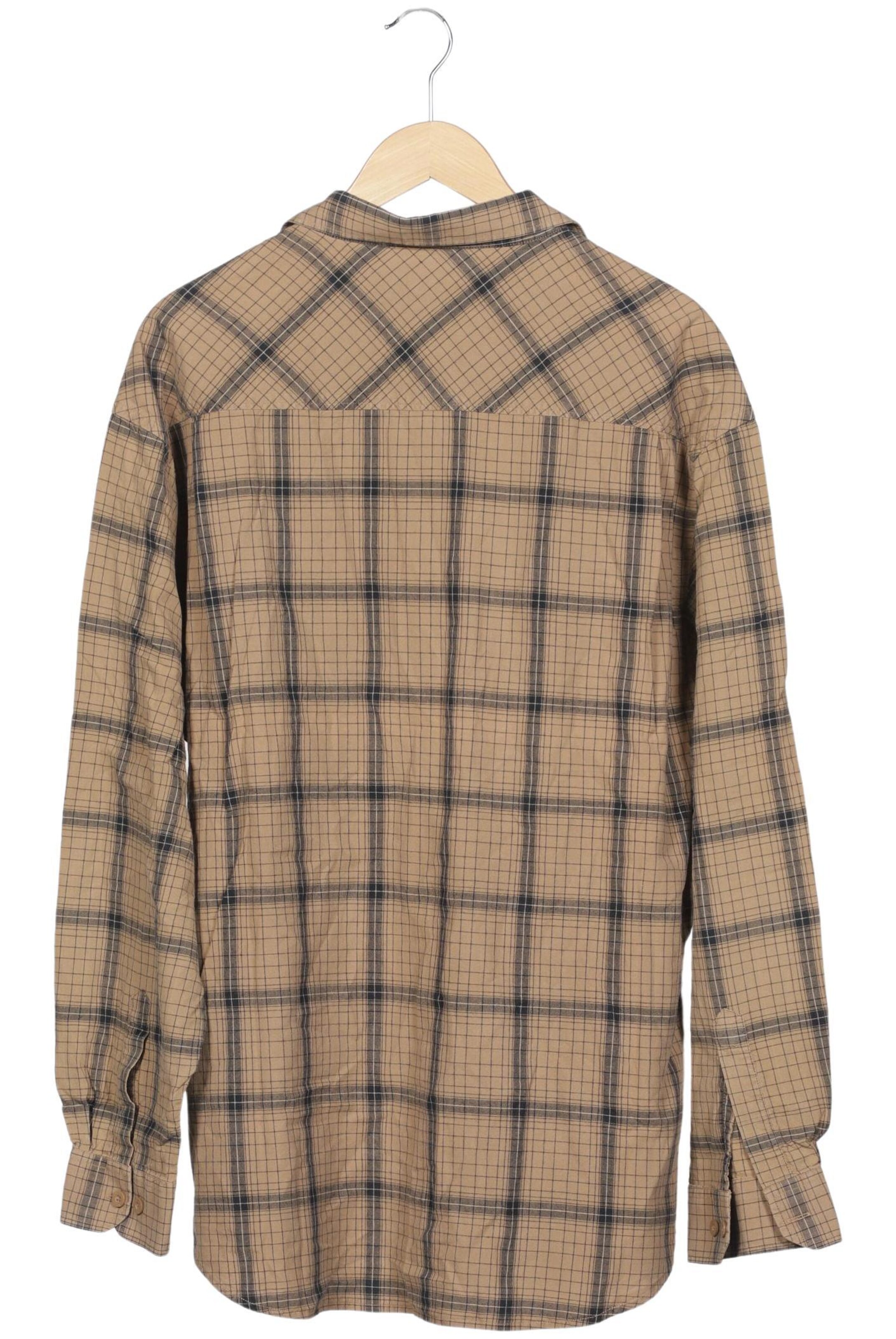 s.Oliver Button Up Shirt in XXL in Beige