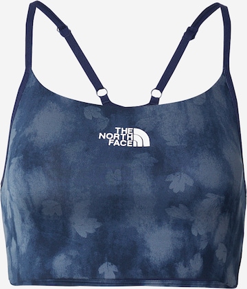 THE NORTH FACE Bustier Urheilurintaliivit 'FLEX' värissä sininen: etupuoli