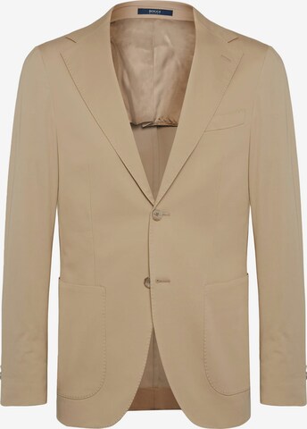 Coupe regular Veste de costume Boggi Milano en beige : devant