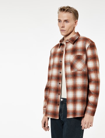 Koton Regular Fit Hemd in Orange: Vorderseite