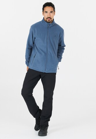 Whistler Athletic Fleece Jacket 'Cocoon' in Blue