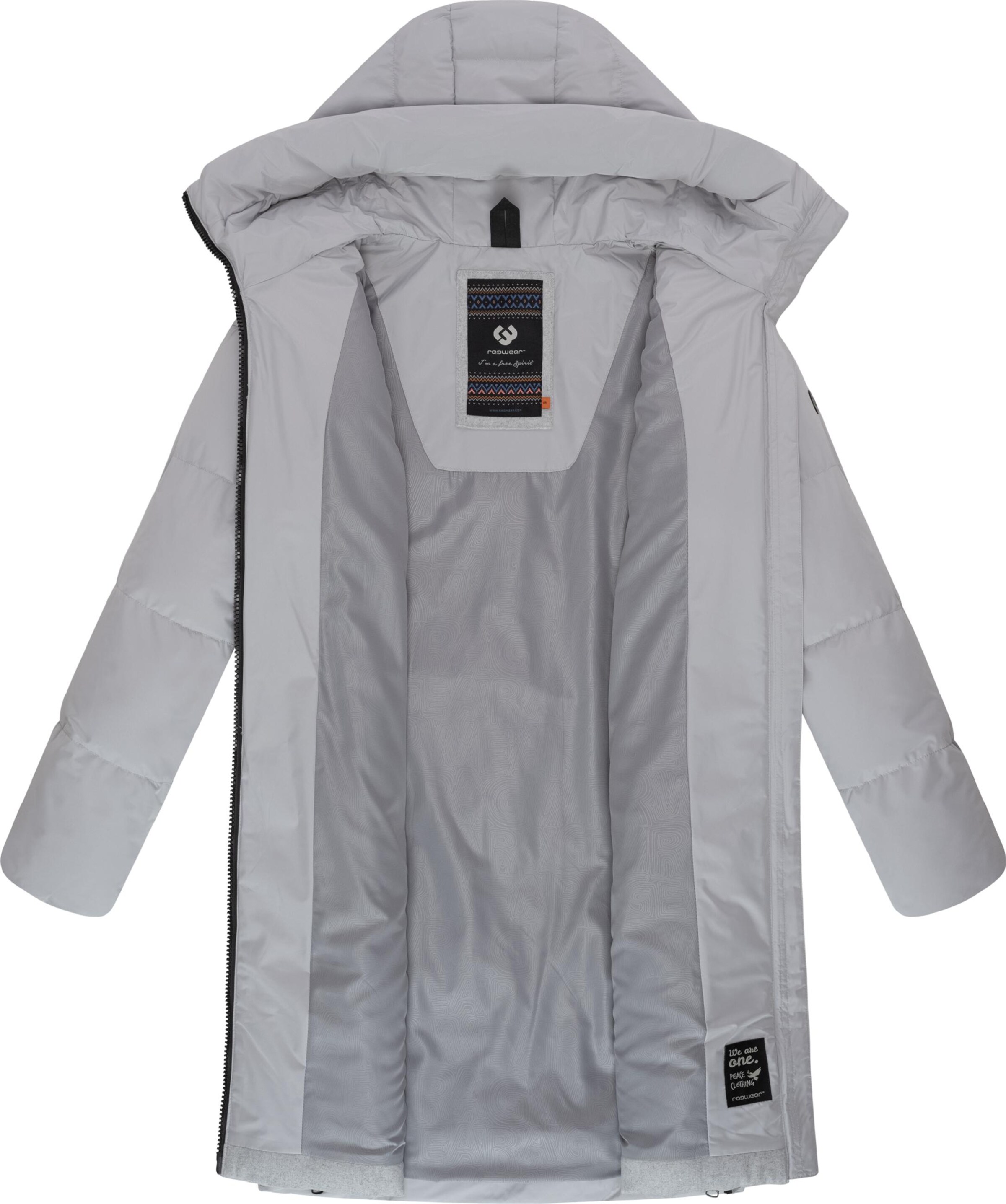 Ragwear Зимнее пальто 'Jumana' в Серый