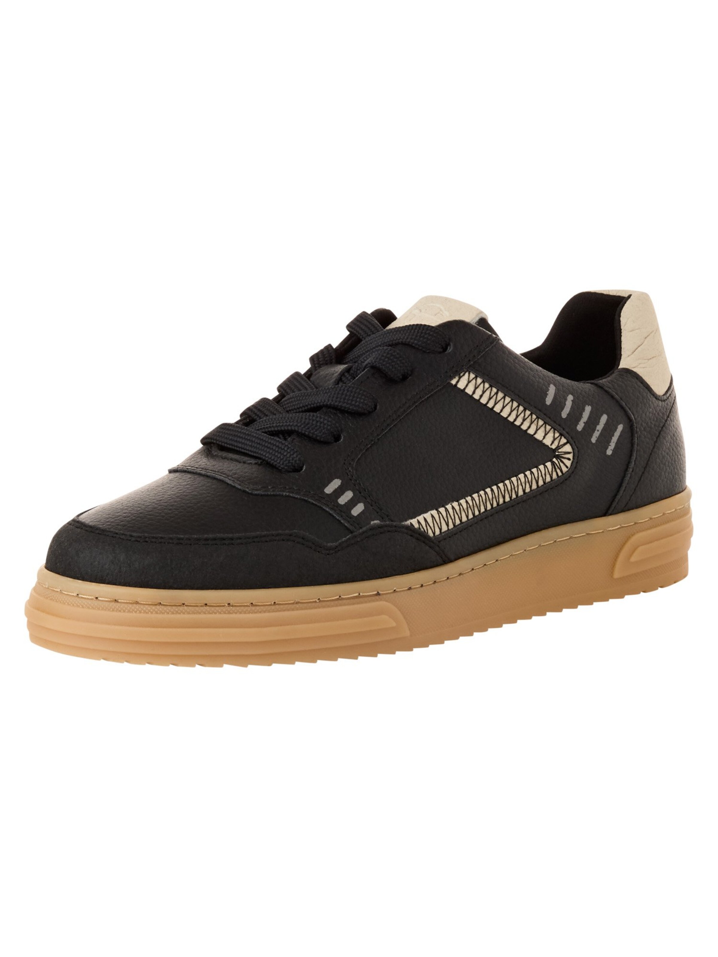 Tamaris Sneakers laag in Zwart: voorkant