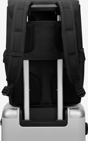 Kapten & Son Backpack 'Viborg All Black' in Black