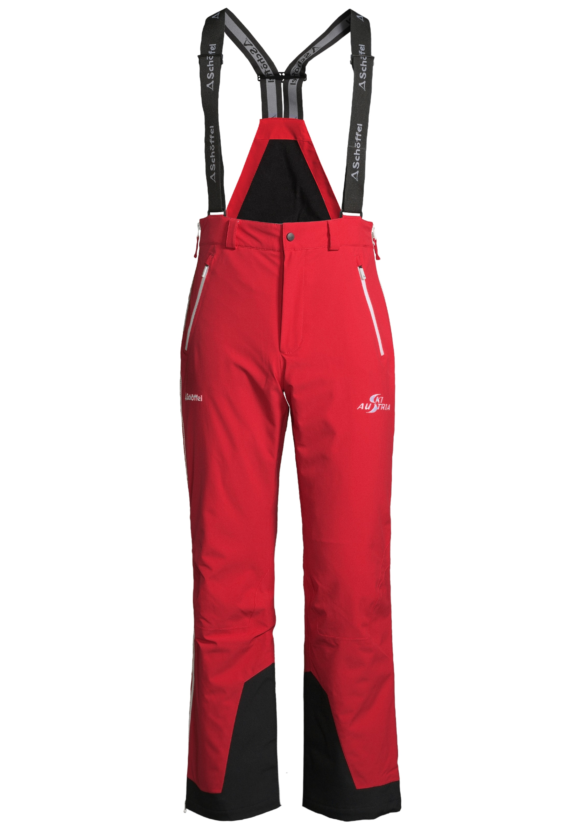 regular Pantaloni sportivi 'Zip1 RT' di Schöffel in rosso: frontale