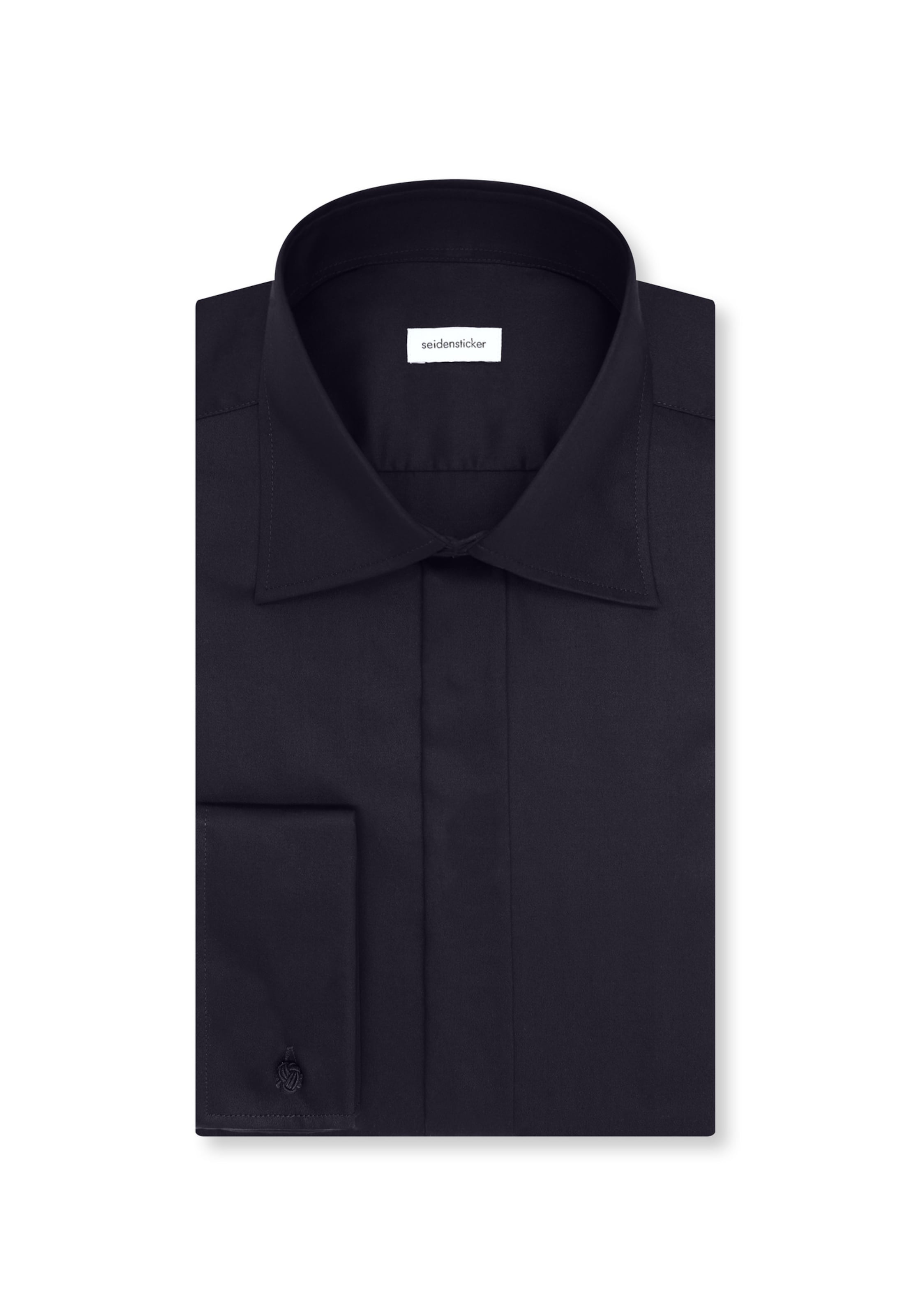Coupe regular Chemise business SEIDENSTICKER en noir