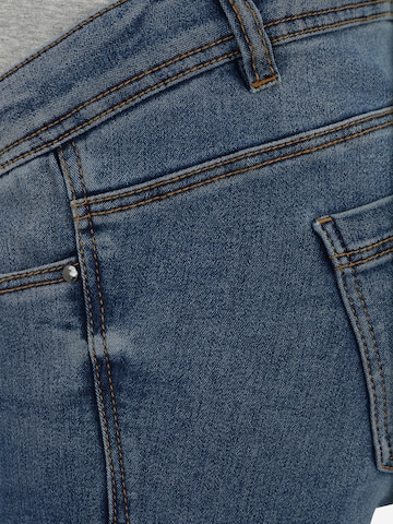 Mamalicious Curve regular Jeans 'Rome' i blå