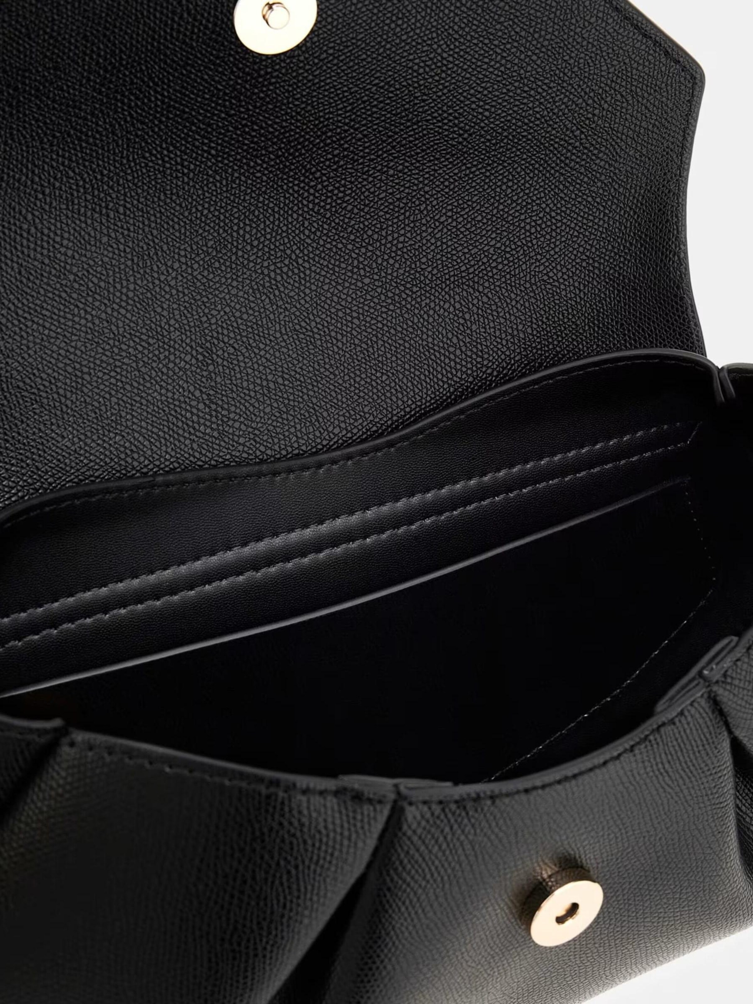 GUESS - Mala de ombro 'Guess Sac Bandoulière Noelle Girlfriend Sa Black' em preto
