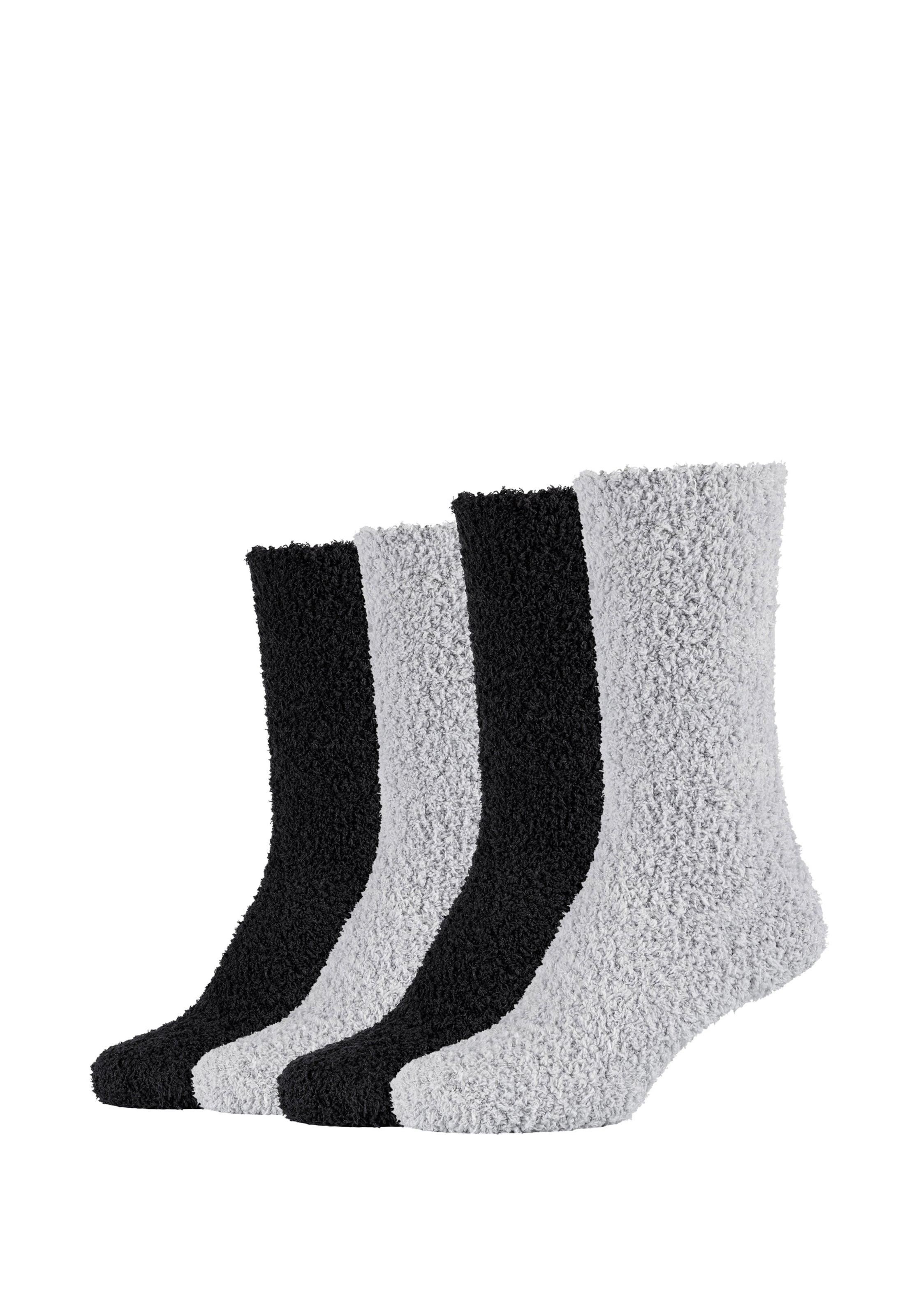 camano Socken in Grau: Vorderseite
